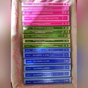 THE DAILY BIBLE STUDY SERIES William Barclay Lot of 16 NEW TESTAMENT Commentary